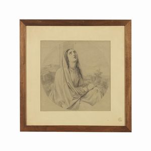 Giuseppe Bezzuoli  - Asta STAMPE E DISEGNI DAL XV AL XIX SECOLO - Associazione Nazionale - Case d'Asta italiane