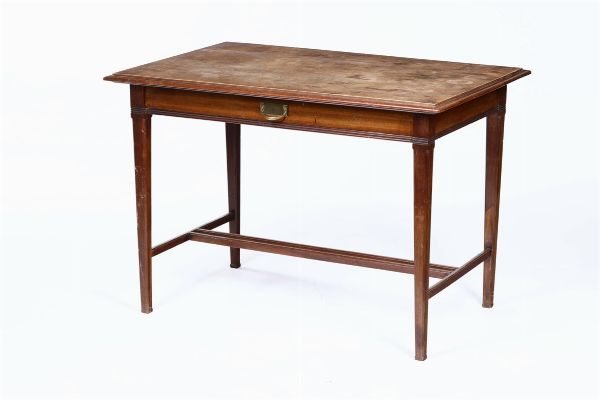 Tavolo in legno XX secolo  - Asta Antiquariato - Associazione Nazionale - Case d'Asta italiane