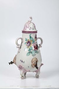 Acquamanile in ceramica, Italia centrale, fine XIX secolo  - Asta Antiquariato - Associazione Nazionale - Case d'Asta italiane