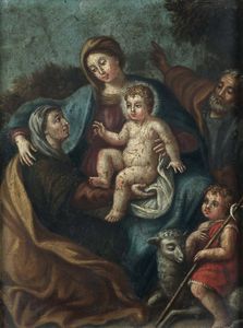 Sacra Famiglia  - Asta Antiquariato - Associazione Nazionale - Case d'Asta italiane