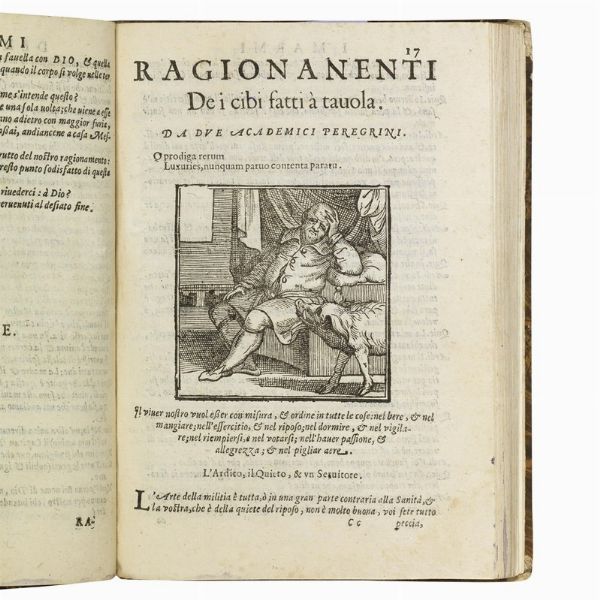 (Filosofia - Illustrati 500)   DONI, Anton Francesco.   I marmi del Doni.   In Venetia, Gio. Battista Bertoni, 1609.   [CON:]   Il Cancellieri del Doni, libro della memoria  . In Venetia, appresso i Gioliti, 1589.   [CON:]   Il Cancellieri del Doni, libro dell’eloquenza  . In Vinegia, appresso Gabriel Giolito de’ Ferrari, 1562.  - Asta LIBRI, MANOSCRITTI E AUTOGRAFI - Associazione Nazionale - Case d'Asta italiane