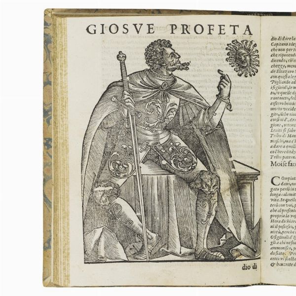 (Storia ebraica - Illustrati 600)Iosephus, Flavius.   Delle antichità, e guerre giudaiche; diuiso in ventisette libri.   [CON:]   I dieci ultimi libri delle antichità giudaiche.     [CON:]   Guerre giudaiche divise in sette libri.     [CON:]   In Venetia, presso Alessandro Vecchi, 1611.  - Asta LIBRI, MANOSCRITTI E AUTOGRAFI - Associazione Nazionale - Case d'Asta italiane