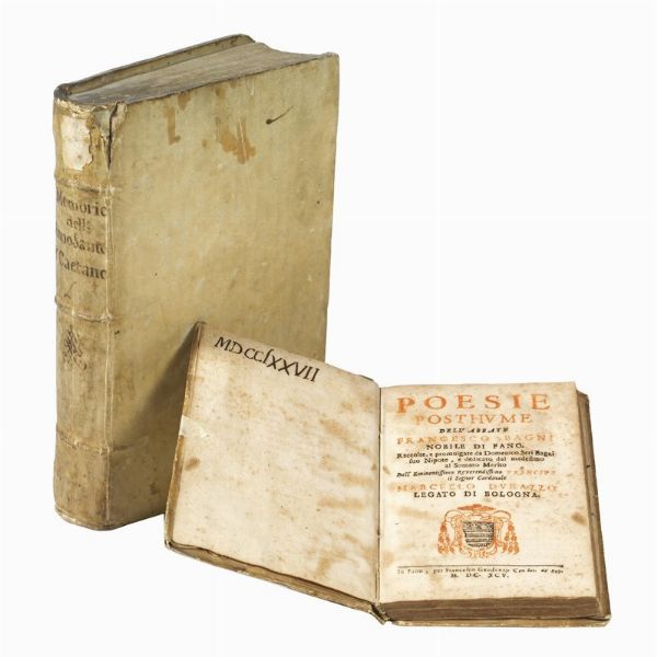 [RELIGIOSI 600]. Lotto di due opere religiose dei 600 (2 volumi):  - Asta LIBRI, MANOSCRITTI E AUTOGRAFI - Associazione Nazionale - Case d'Asta italiane
