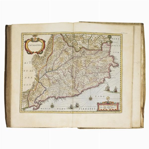 (Atlante - Illustrati 600)   MERCATOR, Gerardì - HONDIUS, Jodocus.   Atlas novus, sive descriptio geographica totius orbis terrarum.   Amstelodami, apud Ioannem Ianssonium, & Henricum Hondium, 1638.   [CON:]     Gerardi Mercāoris et I. Hondii Appendix novi Atlantis, continens regiones & provincias permultas Galliæ, Germaniæ, Belgii, Italiæ, Hispaniæ, Asiæ, Africæ, Americæ &c.   Amstelodami, sumptibus Henrici Hondii, 1637.  - Asta LIBRI, MANOSCRITTI E AUTOGRAFI - Associazione Nazionale - Case d'Asta italiane
