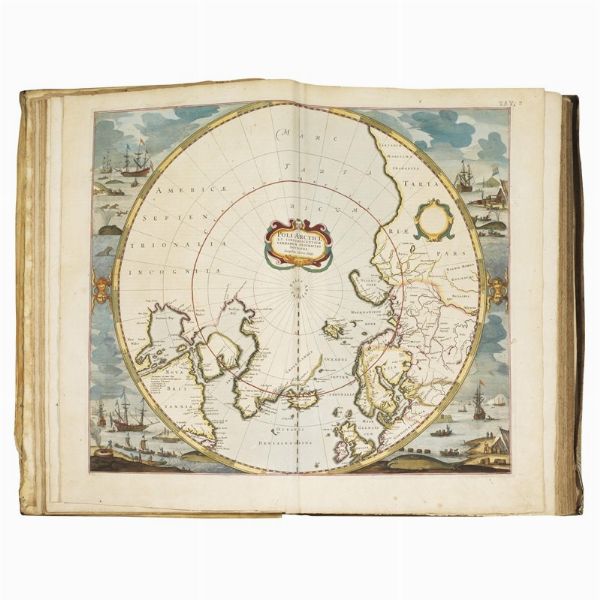 (Atlante - Illustrati 600)   MERCATOR, Gerardì - HONDIUS, Jodocus.   Atlas novus, sive descriptio geographica totius orbis terrarum.   Amstelodami, apud Ioannem Ianssonium, & Henricum Hondium, 1638.   [CON:]     Gerardi Mercāoris et I. Hondii Appendix novi Atlantis, continens regiones & provincias permultas Galliæ, Germaniæ, Belgii, Italiæ, Hispaniæ, Asiæ, Africæ, Americæ &c.   Amstelodami, sumptibus Henrici Hondii, 1637.  - Asta LIBRI, MANOSCRITTI E AUTOGRAFI - Associazione Nazionale - Case d'Asta italiane
