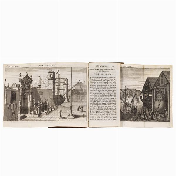 (Venezia - Illustrati 700)   PACIFICO, Pietro Antonio.   Cronaca veneta sacra e profana, o sia un compendio di tutte le cose più illustri, ed antiche della città di Venezia. Rinnovata in questa ultima edizione … Tomo primo [-secondo].   In Venezia, presso Francesco Pitteri, 1777.  - Asta LIBRI, MANOSCRITTI E AUTOGRAFI - Associazione Nazionale - Case d'Asta italiane