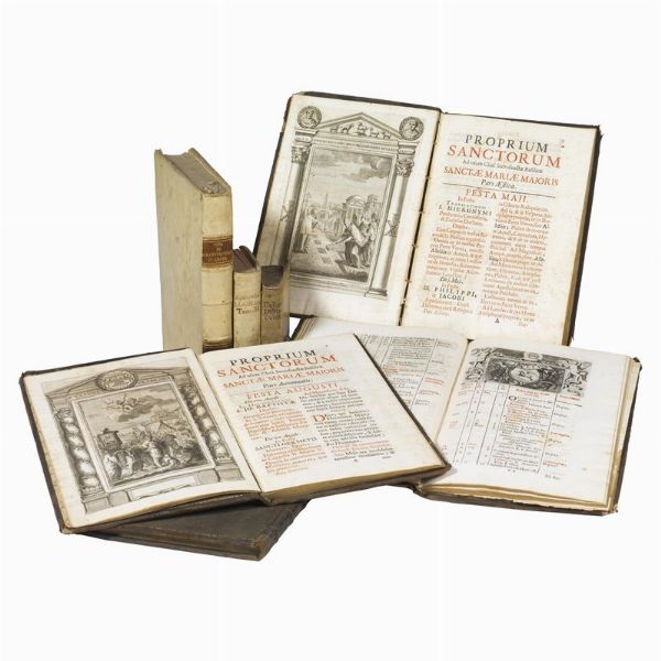 [RELIGIOSI 700]. Lotto di 4 opere settecentesche a carattere religioso del Settecento (7 volumi):  - Asta LIBRI, MANOSCRITTI E AUTOGRAFI - Associazione Nazionale - Case d'Asta italiane