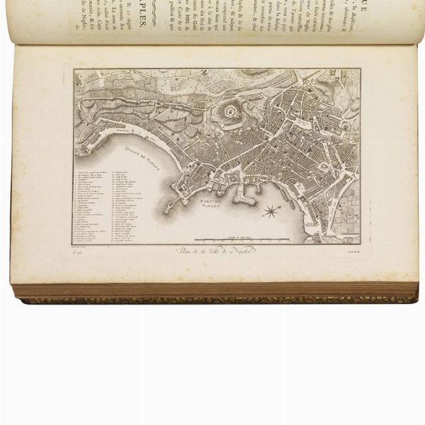 (Viaggio - Napoli e Sicilia - Illustrati 700)   Saint-Non, Jean Claude Richard, de.   Voyage pittoresque ou Description des royaumes de Naples et de Sicile. Premiere partie du premier [-quatrième] volume.   A Paris, 1781-1786.  - Asta LIBRI, MANOSCRITTI E AUTOGRAFI - Associazione Nazionale - Case d'Asta italiane