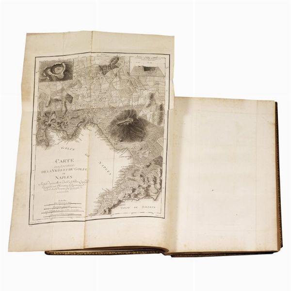 (Viaggio - Napoli e Sicilia - Illustrati 700)   Saint-Non, Jean Claude Richard, de.   Voyage pittoresque ou Description des royaumes de Naples et de Sicile. Premiere partie du premier [-quatrième] volume.   A Paris, 1781-1786.  - Asta LIBRI, MANOSCRITTI E AUTOGRAFI - Associazione Nazionale - Case d'Asta italiane