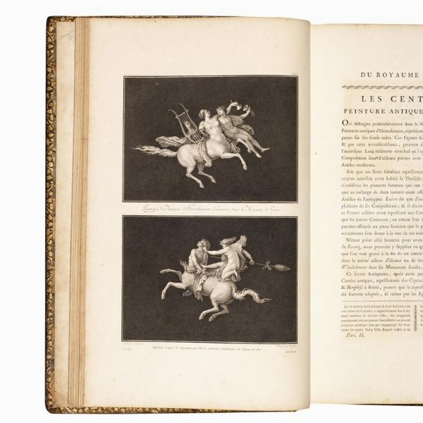 (Viaggio - Napoli e Sicilia - Illustrati 700)   Saint-Non, Jean Claude Richard, de.   Voyage pittoresque ou Description des royaumes de Naples et de Sicile. Premiere partie du premier [-quatrième] volume.   A Paris, 1781-1786.  - Asta LIBRI, MANOSCRITTI E AUTOGRAFI - Associazione Nazionale - Case d'Asta italiane
