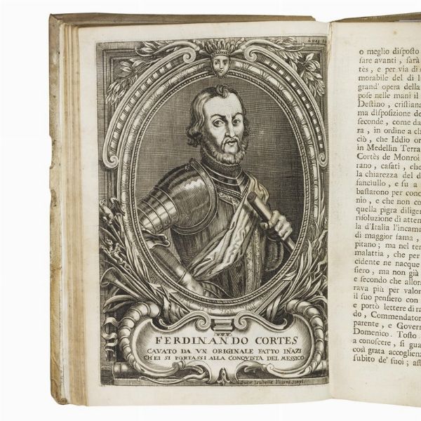 (Messico - Illustrati 700)   SOLIS Y RIVADENEYRA, Antonio.   Istoria della conquista del Messico della popolazione, e de’ progressi nell'America settentrionale.   In Venezia, per Andrea Poletti, 1704.  - Asta LIBRI, MANOSCRITTI E AUTOGRAFI - Associazione Nazionale - Case d'Asta italiane