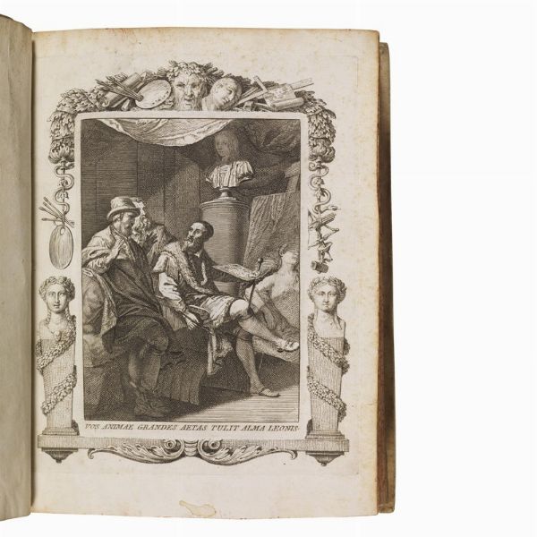 (Storia dell’arte - Illustrati 700)   VASARI, Giorgio.     Vite de’ più eccellenti pittori scultori e architetti.   In Roma, per Niccolò e Marco Pagliarini, 1759-1760.  - Asta LIBRI, MANOSCRITTI E AUTOGRAFI - Associazione Nazionale - Case d'Asta italiane