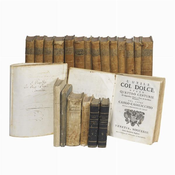 [VARIA 700]. Lotto di 8 opere del Settecento in 37 volumi:  - Asta LIBRI, MANOSCRITTI E AUTOGRAFI - Associazione Nazionale - Case d'Asta italiane