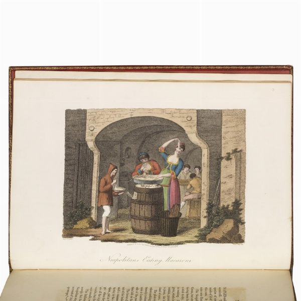 (Campania - Lazio - Piemonte - Illustrati 800)   BUONAIUTI, B. Serafino.   Italian scenery; representing the manners, customs, and amusements of the different states of Italy.   London, Thomas McLean, 1823.  - Asta LIBRI, MANOSCRITTI E AUTOGRAFI - Associazione Nazionale - Case d'Asta italiane