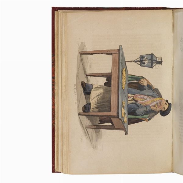 (Napoli - Illustrati 800)   De Bourcard, Francesco.   Usi e Costumi di Napoli e contorni.   Napoli, Gaetano Nobile, 1853-1858.  - Asta LIBRI, MANOSCRITTI E AUTOGRAFI - Associazione Nazionale - Case d'Asta italiane