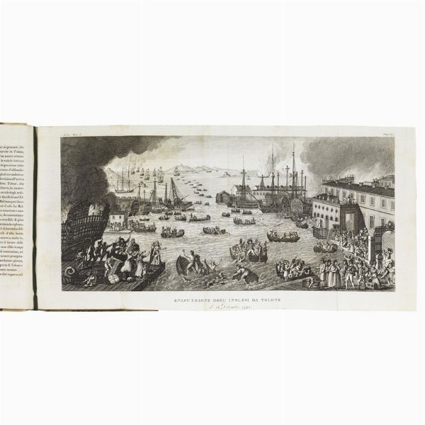 (Napoleone - Illustrati 800)   NORVINS, Jacques.   Storia di Napoleone. Tomo primo [- secondo].   Bastia, Fratelli Fabiani, 1834-1838.  - Asta LIBRI, MANOSCRITTI E AUTOGRAFI - Associazione Nazionale - Case d'Asta italiane
