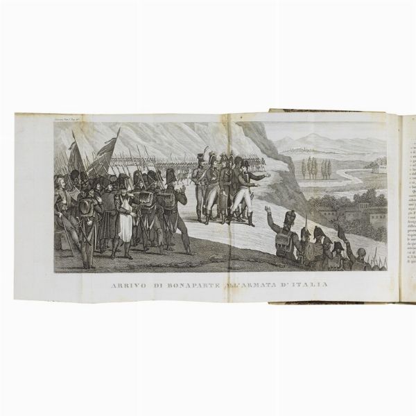 (Napoleone - Illustrati 800)   NORVINS, Jacques.   Storia di Napoleone. Tomo primo [- secondo].   Bastia, Fratelli Fabiani, 1834-1838.  - Asta LIBRI, MANOSCRITTI E AUTOGRAFI - Associazione Nazionale - Case d'Asta italiane