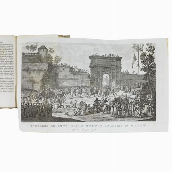 (Napoleone - Illustrati 800)   NORVINS, Jacques.   Storia di Napoleone. Tomo primo [- secondo].   Bastia, Fratelli Fabiani, 1834-1838.  - Asta LIBRI, MANOSCRITTI E AUTOGRAFI - Associazione Nazionale - Case d'Asta italiane