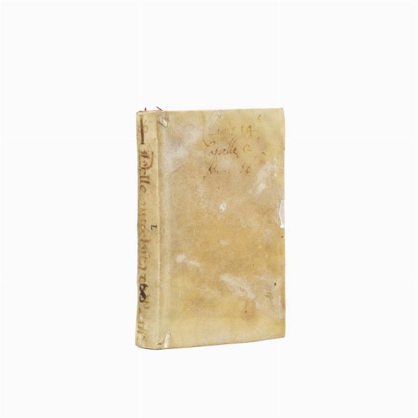 (Roma antica)   FAUNO, Lucio.     Delle antichità della città di Roma … con un Compendio di Roma antica nel fine.   (In Venetia, per Michele Tramezzino, 1552)  - Asta LIBRI, MANOSCRITTI E AUTOGRAFI - Associazione Nazionale - Case d'Asta italiane