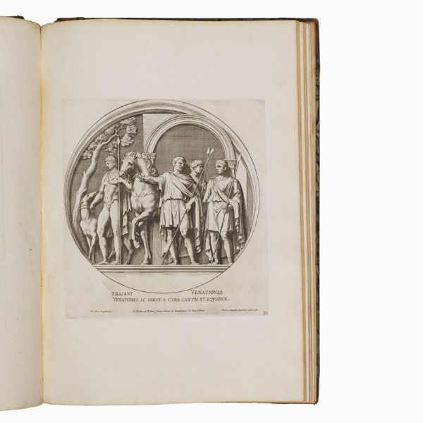 (Roma - Archi - Illustrati 600)   Bellori, Giovanni Pietro.   Veteres arcus Augustorum triumphis insignes ex reliquiis quae Romae adhuc supersunt.   Romae, ad templum S. Mariae de pace [Giovanni Giacomo de Rossi], 1690 (Romae, ex typographia Io. Francisci de Buagni, 1690).  - Asta LIBRI, MANOSCRITTI E AUTOGRAFI - Associazione Nazionale - Case d'Asta italiane