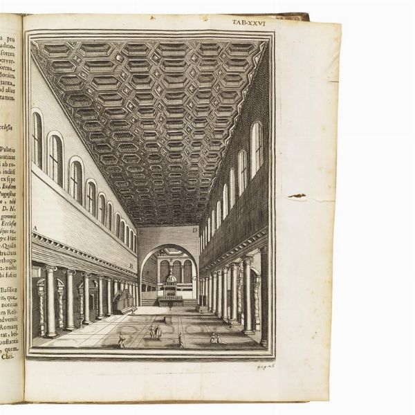 (Roma - Chiese - Illustrati 600)   CIAMPINI, Giovanni Giustino.   De Sacris Aedificis a Costantino Magno constructis.   Romae&igrave;, apud Joannem Jacobum Komarek, 1693.  - Asta LIBRI, MANOSCRITTI E AUTOGRAFI - Associazione Nazionale - Case d'Asta italiane