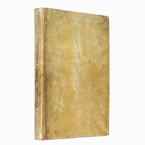 (Roma - Chiese - Illustrati 600)   CIAMPINI, Giovanni Giustino.   De Sacris Aedificis a Costantino Magno constructis.   Romae&igrave;, apud Joannem Jacobum Komarek, 1693.  - Asta LIBRI, MANOSCRITTI E AUTOGRAFI - Associazione Nazionale - Case d'Asta italiane