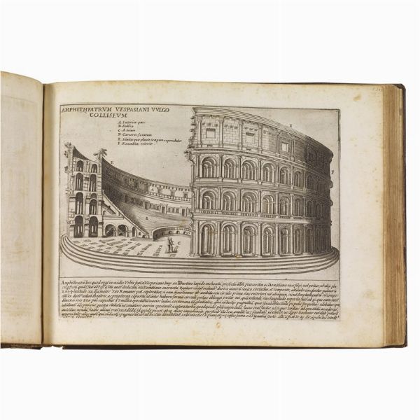 (Roma antica - Illustrati 600)   LAURO, Giacomo.   Antiquae Urbis Splendor  . Romae, 1612.  - Asta LIBRI, MANOSCRITTI E AUTOGRAFI - Associazione Nazionale - Case d'Asta italiane