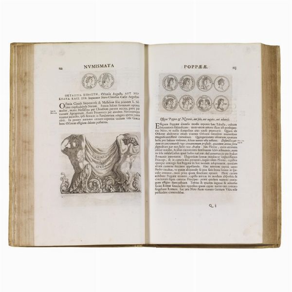 (Roma - Monete - Illustrati 600)   PATIN, Charles.   Imperatorum Romanorum Numismata  . Argentinae, Prostant apud Simonem Paulli Bibliopolam, 1671.  - Asta LIBRI, MANOSCRITTI E AUTOGRAFI - Associazione Nazionale - Case d'Asta italiane