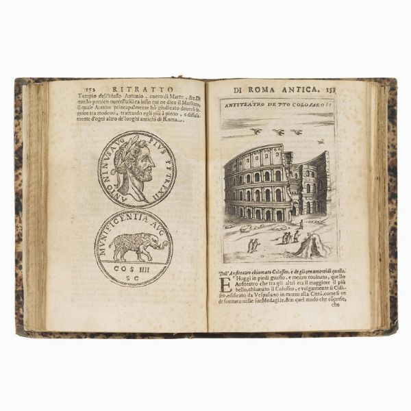 (Roma antica - Guida - Illustrati 600)   TOTTI, Pompilio.   Ritratto di Roma antica.   In Roma, per Andrea Fei a spese di Pompilio Totti libraro, 1627.  - Asta LIBRI, MANOSCRITTI E AUTOGRAFI - Associazione Nazionale - Case d'Asta italiane