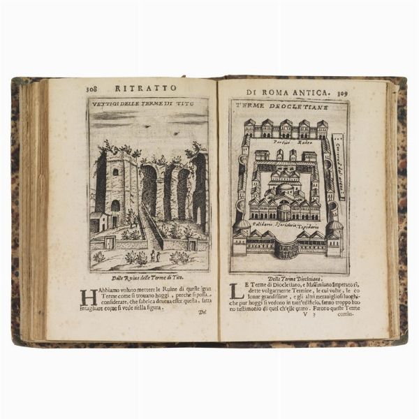 (Roma antica - Guida - Illustrati 600)   TOTTI, Pompilio.   Ritratto di Roma antica.   In Roma, per Andrea Fei a spese di Pompilio Totti libraro, 1627.  - Asta LIBRI, MANOSCRITTI E AUTOGRAFI - Associazione Nazionale - Case d'Asta italiane