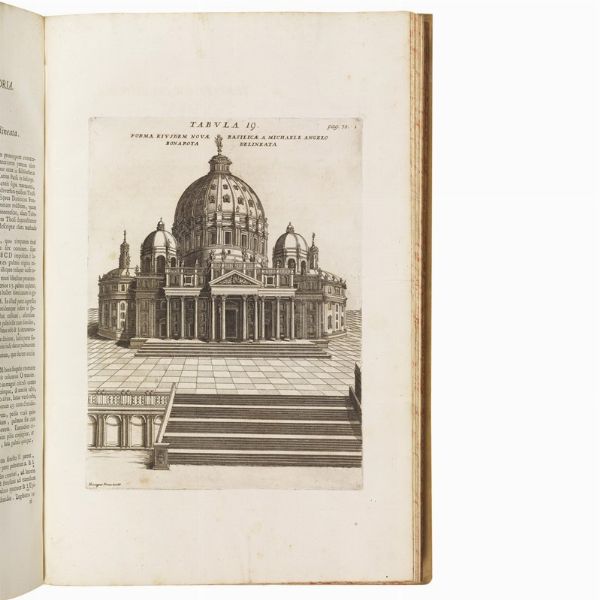 (Roma - San Pietro - Illustrati 700).   BUONANNI, Filippo.   Numismata summorum pontificum templi vaticani fabricam indicantia.   Romae, ex typographia Georgii Plachi, apud S. Marcum, 1715.  - Asta LIBRI, MANOSCRITTI E AUTOGRAFI - Associazione Nazionale - Case d'Asta italiane