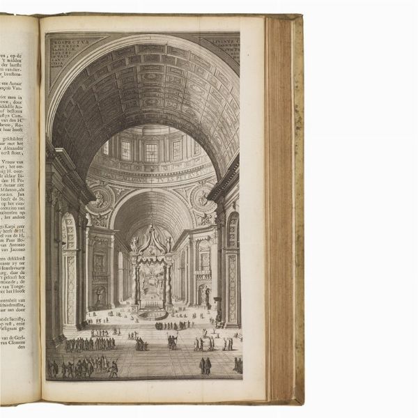 (Roma - Illustrati 700)   DESEINE, François-Jacques.   Beschryving van oud en niew Rome.   Amsterdam, Halma, 1704.  - Asta LIBRI, MANOSCRITTI E AUTOGRAFI - Associazione Nazionale - Case d'Asta italiane