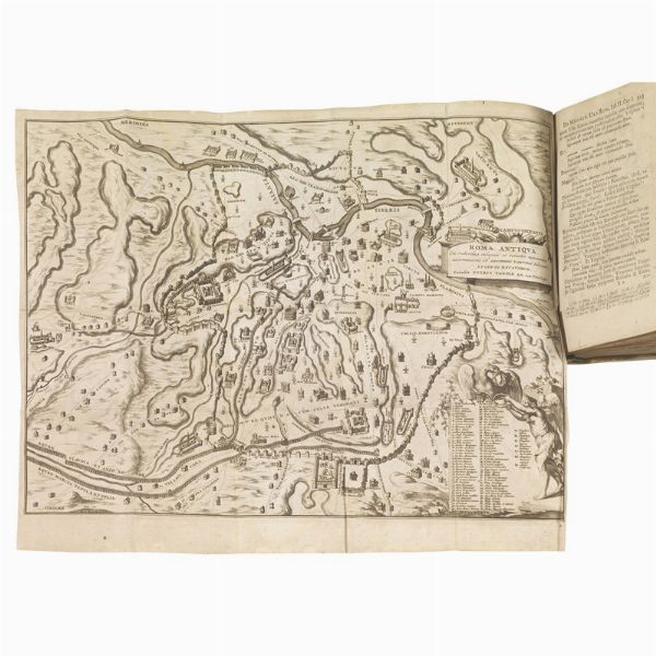 (Roma antica - Illustrati 700)   KIPPING Heinrich.     Antiquitatum romanarum libri quatuor  . Lugduni Batauorum, Apud Petrum Vander Aa, 1713.  - Asta LIBRI, MANOSCRITTI E AUTOGRAFI - Associazione Nazionale - Case d'Asta italiane