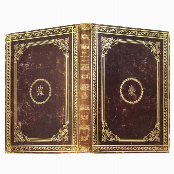 (Roma - Vaticano - Architettura - Illustrati 700)   POLENI, Giovanni.   Memorie istoriche della gran cupola del tempio vaticano, e de’ danni di essa, e de’ ristoramenti loro, divise in libri cinque.   In Padova, nella stamperia del Seminario, 1748.  - Asta LIBRI, MANOSCRITTI E AUTOGRAFI - Associazione Nazionale - Case d'Asta italiane