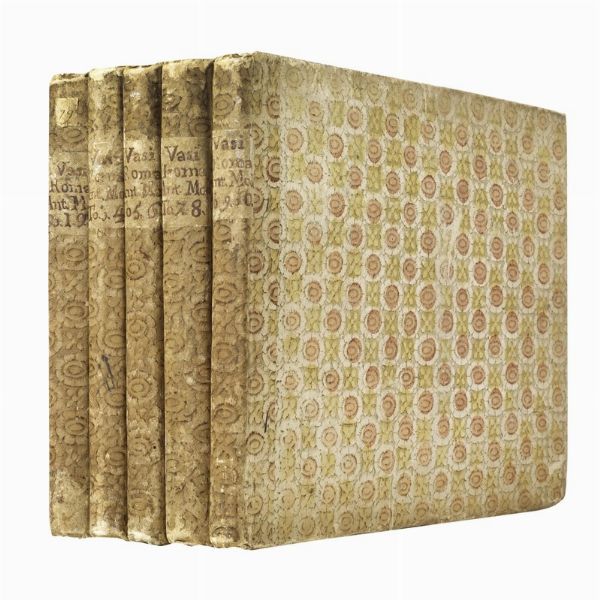 (Roma - Vedute - Illustrati 700)   VASI, Giuseppe.   Delle magnificenze di Roma antica e moderna libro primo [-decimo]   […]  .   In Roma, nella stamperia del Chracas presso S. Marco al Corso, 1747-1761.  - Asta LIBRI, MANOSCRITTI E AUTOGRAFI - Associazione Nazionale - Case d'Asta italiane