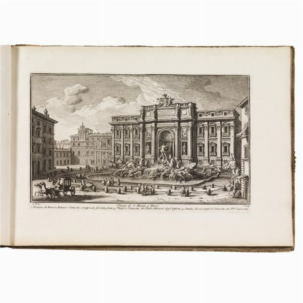 (Roma - Vedute - Illustrati 700)   VASI, Giuseppe.   Delle magnificenze di Roma antica e moderna libro primo [-decimo]   […]  .   In Roma, nella stamperia del Chracas presso S. Marco al Corso, 1747-1761.  - Asta LIBRI, MANOSCRITTI E AUTOGRAFI - Associazione Nazionale - Case d'Asta italiane