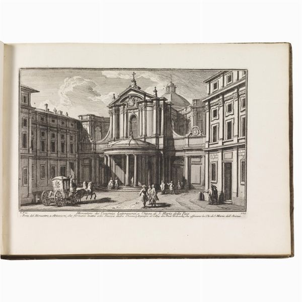 (Roma - Vedute - Illustrati 700)   VASI, Giuseppe.   Delle magnificenze di Roma antica e moderna libro primo [-decimo]   […]  .   In Roma, nella stamperia del Chracas presso S. Marco al Corso, 1747-1761.  - Asta LIBRI, MANOSCRITTI E AUTOGRAFI - Associazione Nazionale - Case d'Asta italiane