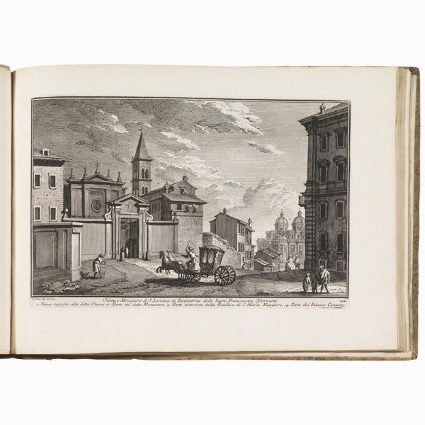 (Roma - Vedute - Illustrati 700)   VASI, Giuseppe.   Delle magnificenze di Roma antica e moderna libro primo [-decimo]   […]  .   In Roma, nella stamperia del Chracas presso S. Marco al Corso, 1747-1761.  - Asta LIBRI, MANOSCRITTI E AUTOGRAFI - Associazione Nazionale - Case d'Asta italiane