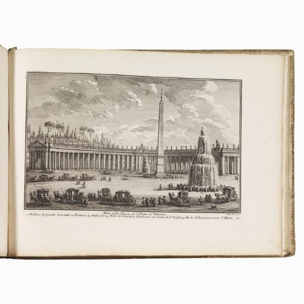 (Roma - Vedute - Illustrati 700)   VASI, Giuseppe.   Delle magnificenze di Roma antica e moderna libro primo [-decimo]   […]  .   In Roma, nella stamperia del Chracas presso S. Marco al Corso, 1747-1761.  - Asta LIBRI, MANOSCRITTI E AUTOGRAFI - Associazione Nazionale - Case d'Asta italiane