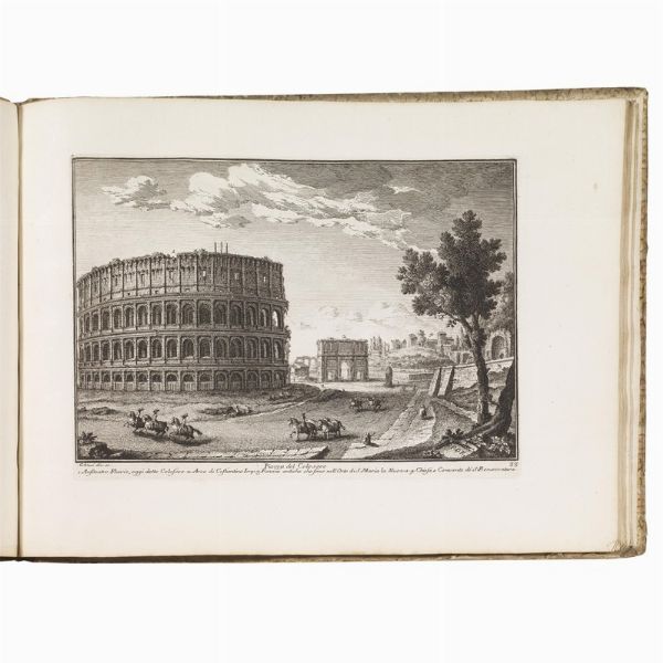 (Roma - Vedute - Illustrati 700)   VASI, Giuseppe.   Delle magnificenze di Roma antica e moderna libro primo [-decimo]   […]  .   In Roma, nella stamperia del Chracas presso S. Marco al Corso, 1747-1761.  - Asta LIBRI, MANOSCRITTI E AUTOGRAFI - Associazione Nazionale - Case d'Asta italiane