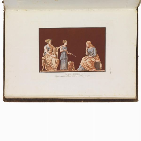 (Roma - Frascati - Illustrati 800)   CANINA, Luigi.     Descrizione dell’antico Tusculo.   Roma, dai tipi dello stesso Canina, 1841.  - Asta LIBRI, MANOSCRITTI E AUTOGRAFI - Associazione Nazionale - Case d'Asta italiane