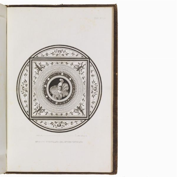 (Roma - Frascati - Illustrati 800)   CANINA, Luigi.     Descrizione dell’antico Tusculo.   Roma, dai tipi dello stesso Canina, 1841.  - Asta LIBRI, MANOSCRITTI E AUTOGRAFI - Associazione Nazionale - Case d'Asta italiane