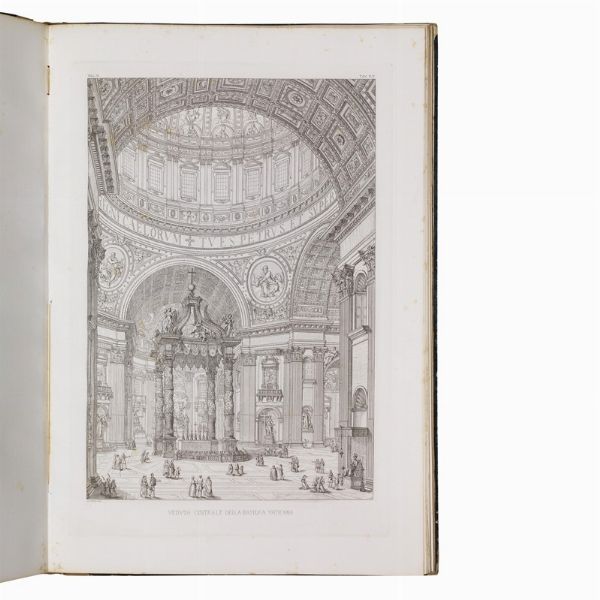(Roma - Chiese - Illustrati 800)   FONTANA, Giacomo.   Raccolta delle migliori Chiese di Roma e suburbane.   Roma, Gio. Bat. Marini, 1833-1838.  - Asta LIBRI, MANOSCRITTI E AUTOGRAFI - Associazione Nazionale - Case d'Asta italiane