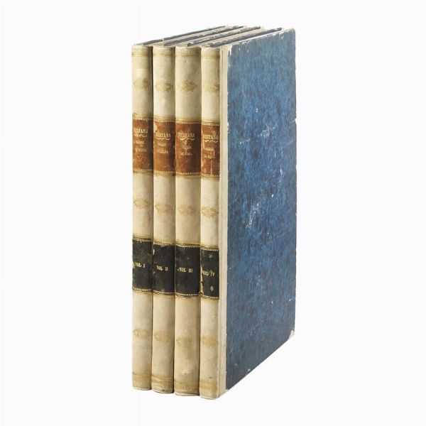 (Roma - Chiese - Illustrati 800)   FONTANA, Giacomo.   Raccolta delle migliori Chiese di Roma e suburbane.   Roma, Gio. Bat. Marini, 1833-1838.  - Asta LIBRI, MANOSCRITTI E AUTOGRAFI - Associazione Nazionale - Case d'Asta italiane