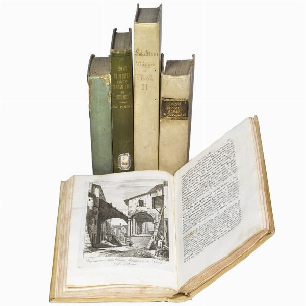 [TIVOLI]. Lotto di 4 opere ottocentesche dedicate a Tivoli e dintorni, in 5 volumi:  - Asta LIBRI, MANOSCRITTI E AUTOGRAFI - Associazione Nazionale - Case d'Asta italiane