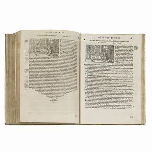 (Scandinavia - Illustrati 500)   MAGNUS, Olaus.   Historia delle genti et della natura delle cose settentrionali.   In Vinegia, appresso i Giunti, 1565 (al colophon: nella stamperia di Domenico Nicolini alle spese degli heredi di Luc’antonio Giunti, 1565).  - Asta LIBRI, MANOSCRITTI E AUTOGRAFI - Associazione Nazionale - Case d'Asta italiane