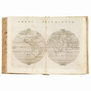 (Geografia - America - Illustrati 500)   PTOLEMAEUS, Claudius.   La geografia     …     nuouamente tradotta di greco in italiano, da Girolamo Ruscelli ... Et con nuoue & bellissime figure in istampe di rame, .... Con la carta da nauicare, & col modo d’intenderla, & d’adoperarla  . In Venetia, appresso Vincenzo Valgrisi, 1561.  - Asta LIBRI, MANOSCRITTI E AUTOGRAFI - Associazione Nazionale - Case d'Asta italiane