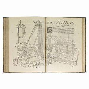 (Fortificazioni)   LORINI, Bonaiuto.   Le fortificationi nuovamente ristampate, corrette & ampliate con l’aggiunta del sesto libro.   In Venetia, Francesco Rampazetto, 1609.  - Asta LIBRI, MANOSCRITTI E AUTOGRAFI - Associazione Nazionale - Case d'Asta italiane