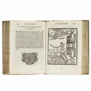 (Architettura civile e militare - Cremona - Illustrati 700)   CAPRA, Alessandro.   La nuova architettura civile, e militare di Alessandro Capra architetto, e cittadino cremonese. Tomo primo [-secondo].   In Cremona, Pietro Ricchini, a spese del sudetto e di Giuseppe Forbici, 1717.  - Asta LIBRI, MANOSCRITTI E AUTOGRAFI - Associazione Nazionale - Case d'Asta italiane