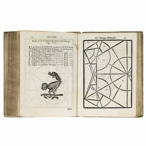 (Architettura civile e militare - Cremona - Illustrati 700)   CAPRA, Alessandro.   La nuova architettura civile, e militare di Alessandro Capra architetto, e cittadino cremonese. Tomo primo [-secondo].   In Cremona, Pietro Ricchini, a spese del sudetto e di Giuseppe Forbici, 1717.  - Asta LIBRI, MANOSCRITTI E AUTOGRAFI - Associazione Nazionale - Case d'Asta italiane